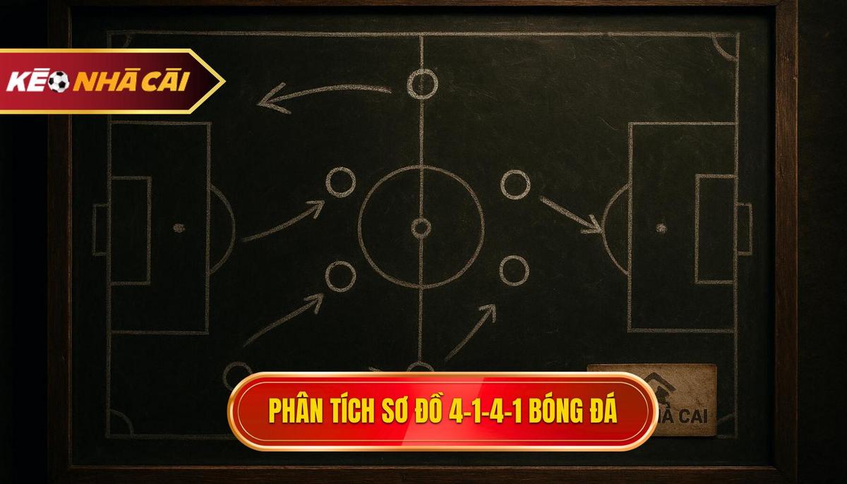 Phân Tích Cơ Bản Về Sơ Đồ 4-1-4-1 Trong Bóng Đá