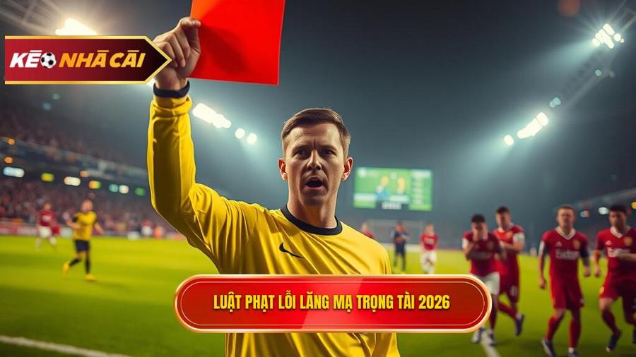 Tại sao cần cập nhật Luật phạt lỗi lăng mạ trọng tài mới nhất 2026?