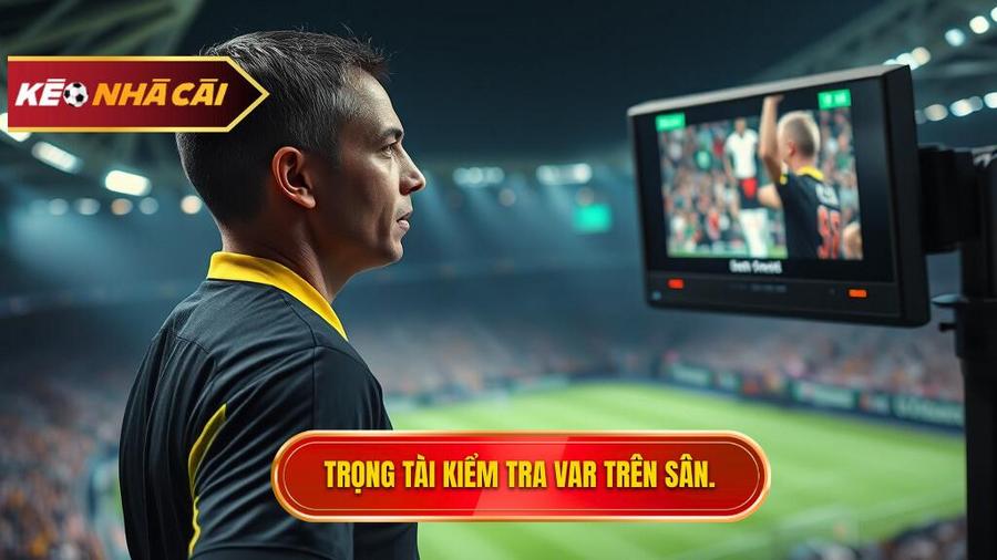 Quy trình chuẩn: Trọng tài xem màn hình VAR bao lâu?