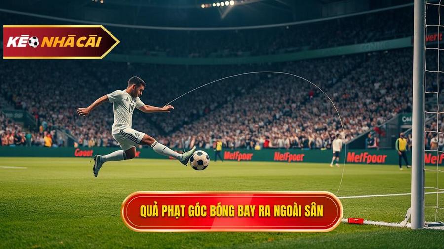 Phân tích tình huống: Quả phạt góc bóng đi ra ngoài sân rồi bay vào lại