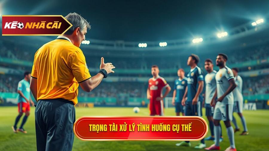 Các tình huống cụ thể và cách xử lý của trọng tài