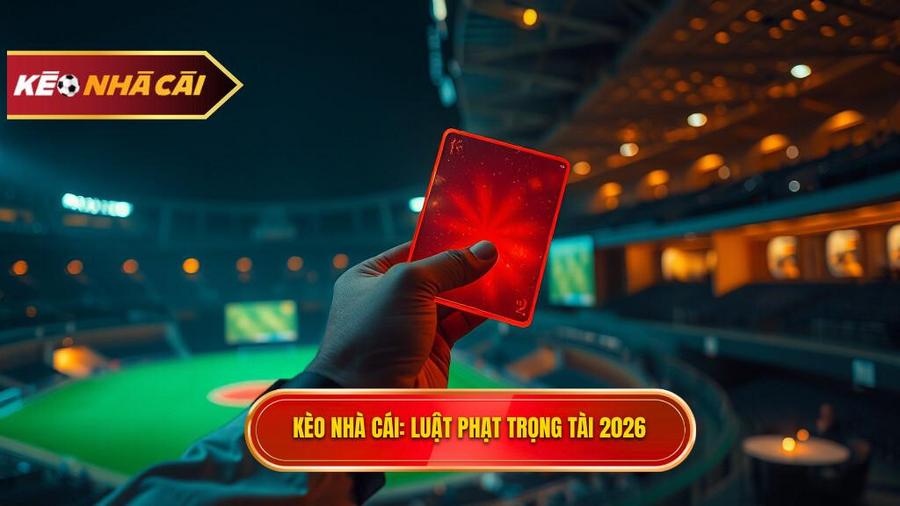Luật phạt lỗi lăng mạ trọng tài mới nhất 2026