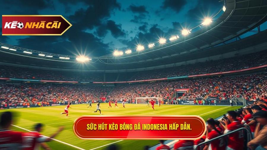 Sức hút khó cưỡng của kèo bóng đá Indonesia hiện nay