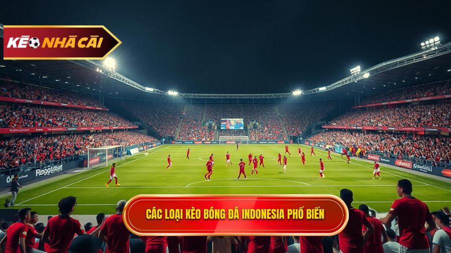 Các loại kèo bóng đá Indonesia phổ biến tại KÈO NHÀ CÁI