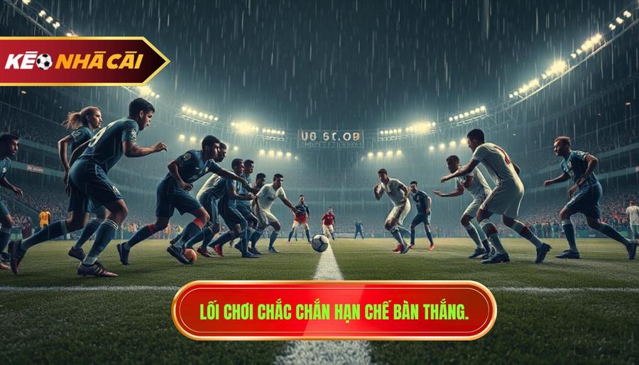 Tại sao lối chơi chắc chắn khiến trận khó có nhiều bàn?