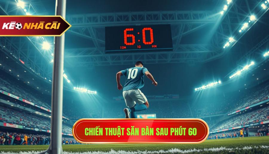 Chiến thuật "Săn bàn muộn" khi phút 60 trận đấu bắt đầu mở ra